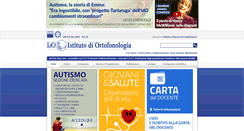 Desktop Screenshot of ortofonologia.it